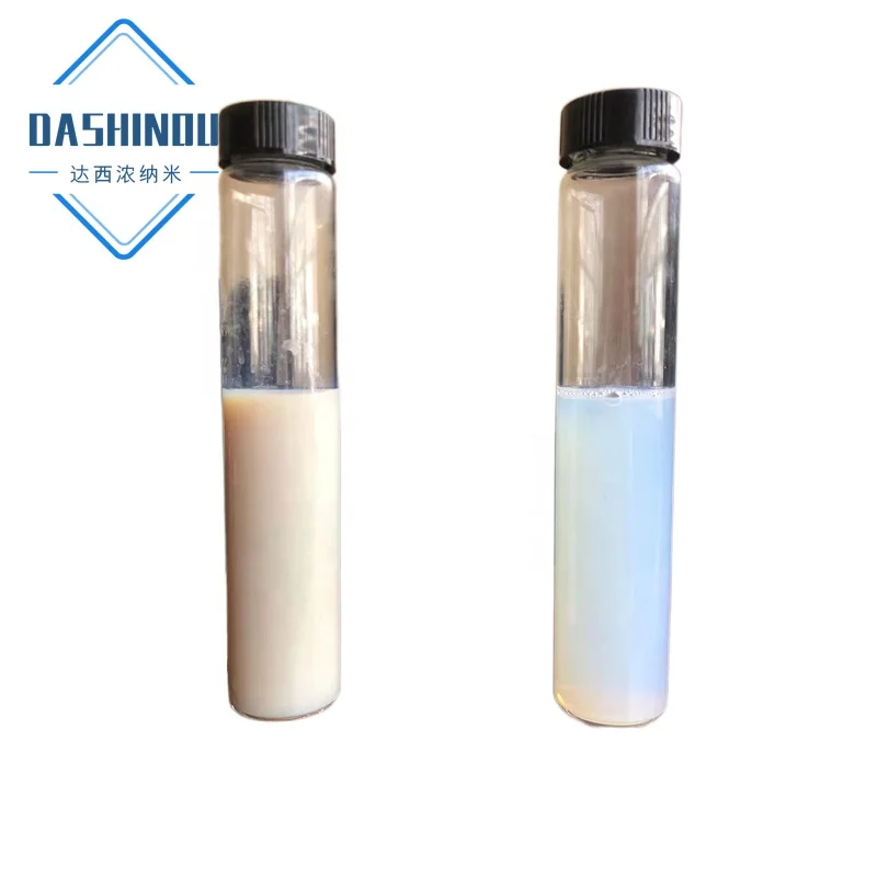 50nm water Based Nano Zinc Oxide Dispersion,Nano ZnO aqueous solution