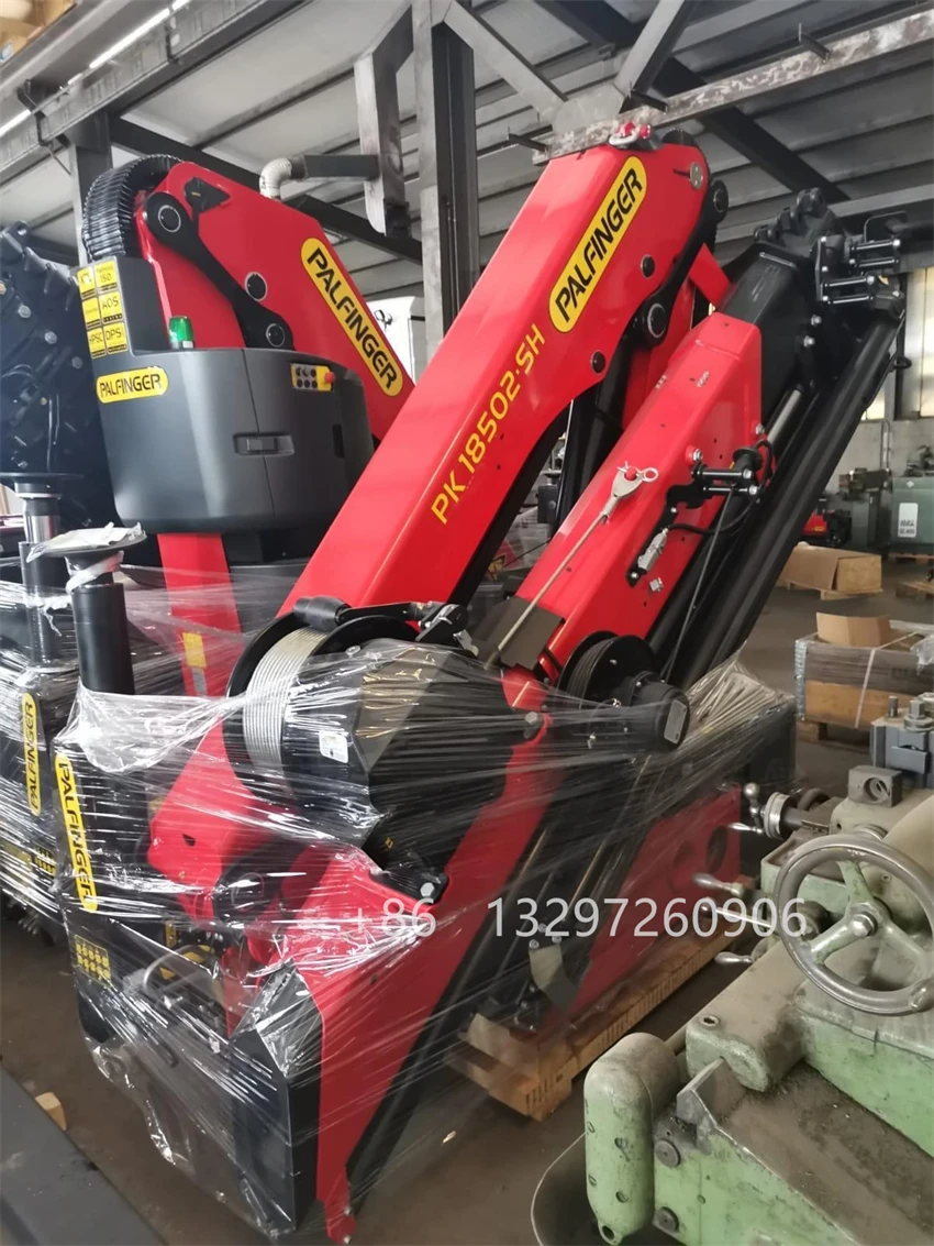 4 Tons to 20 TonsFolding Knuckle Boom Palfinger Jib Crane with Remote Control