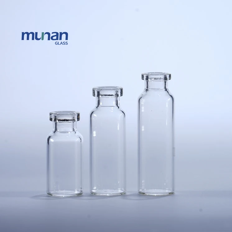 10ml 5ml Clear and Amber Medicine Glass Vial