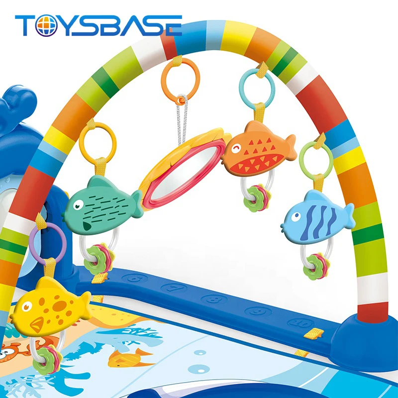 Toddler Baby Gym Playmat Piano Gym Musical Activity Mat
