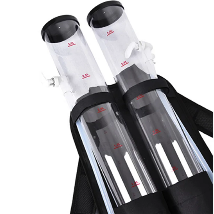 Shoulder backpack wine cannon drink beer machine jug machine Double barrel double tube dispenser wine rack outdoor bar supplies