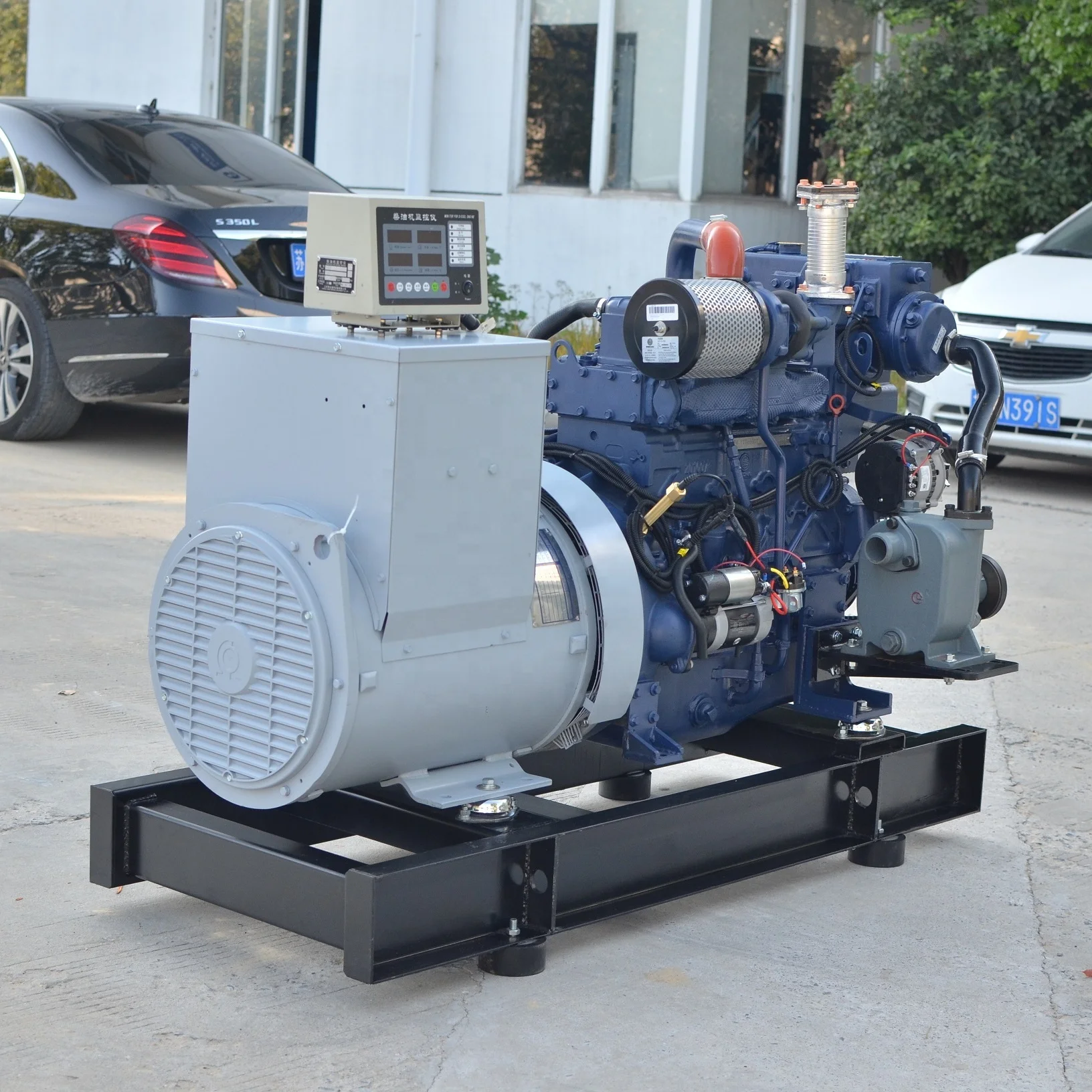 Weichai power WP4CD100E200 100kva diesel generator CCS certificate Weichai 80kw marine generator