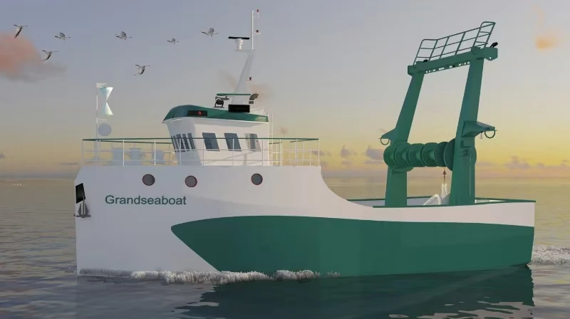 Grandsea 14m Marine Commercial Trawler Fishing Vessel for sale