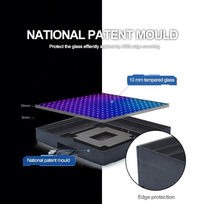 Professional Interlocking Party Decor Deep Visual High Quality Video Dancing Floor