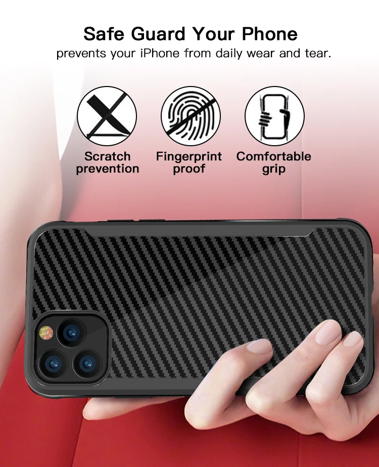 Противоударный чехол для сотового телефона с защитой от падения мягкий из ТПУ мобильного Iphone 11 X Xs Xr Max