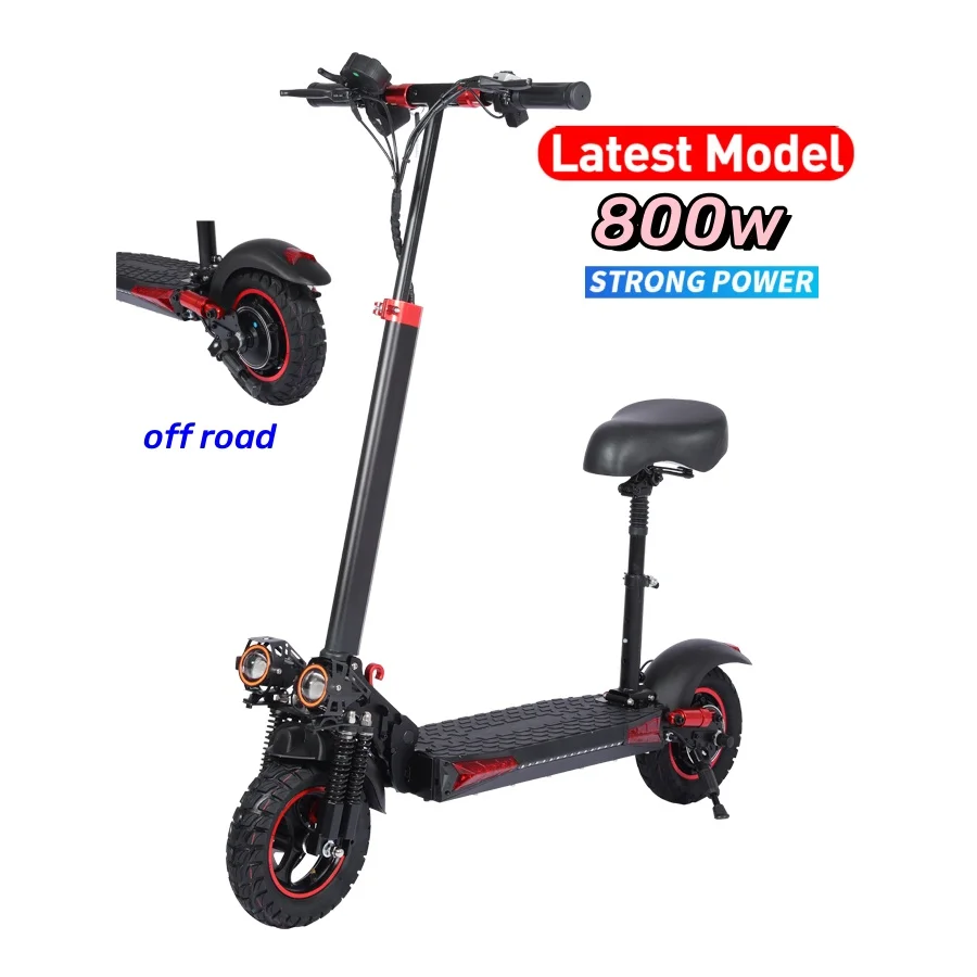 US warehouse adult electric scooter Free shipping 800w fast speed smart Display 11inch Off Road electric scooter with seat