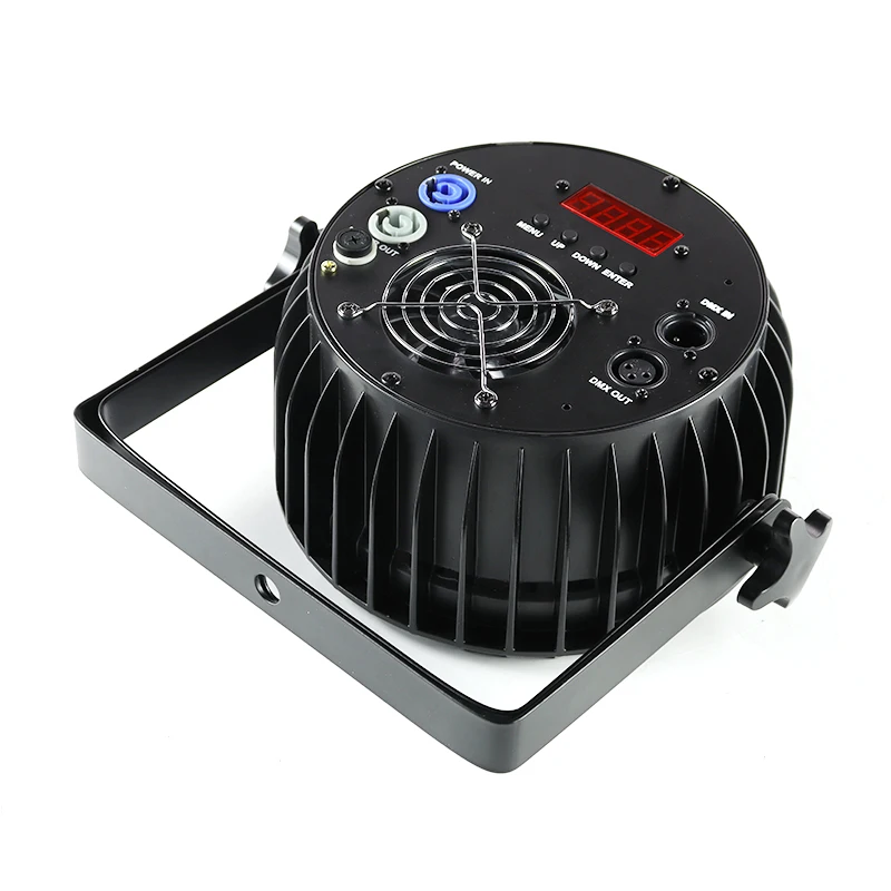 Factory Direct sales 18 RGBWYA 6-inch waterproof Par lights with DMX controlled sound activation for DJ disco nightclub parties