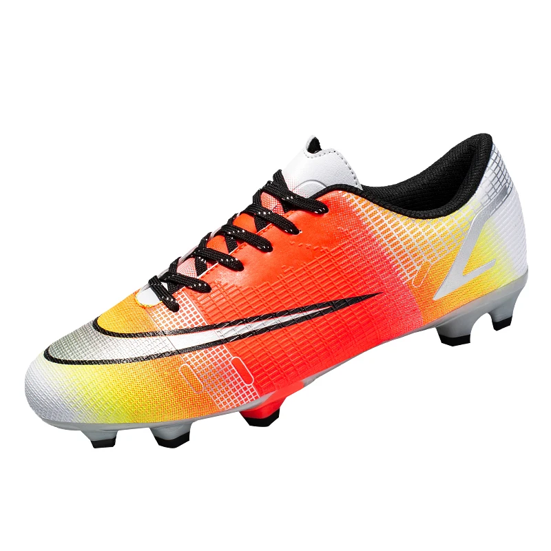 2021 Latest Sale Men FG & TF Cleat Pu Upper Football Boots Soccer Shoes
