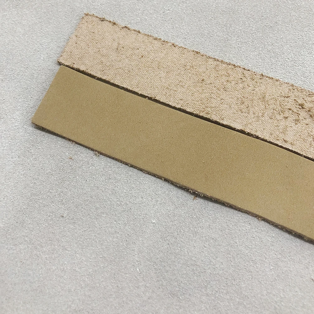 customizable hat sweatband leather genuine sheepskin for hat strips