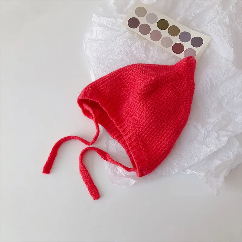 Hot Sale Crochet Knitted Cap Newborn Baby Toddler Winter Hat Unisex Beanie Hat Wholesale