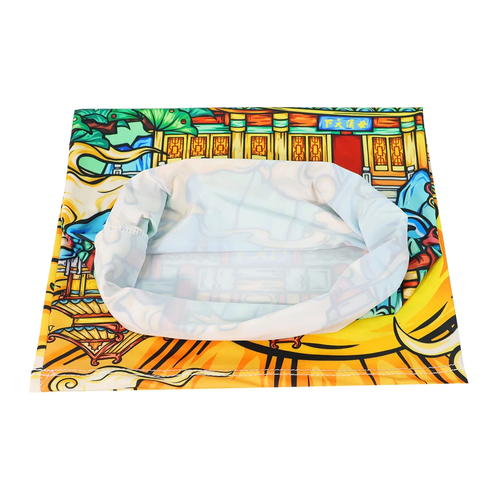 custom logo bandana tube bandana head scarf face cover multi-use neck gaiter