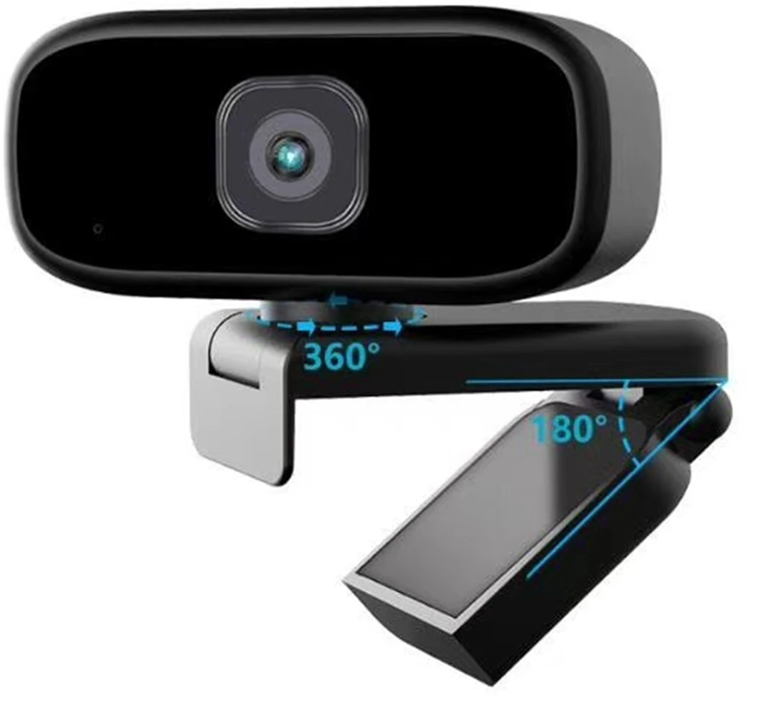 Usb Webcam 1080p Hd 2 Megapixel Pc With Absorption Microphone Mic For Skype For Android Tv Rotatable Computer Camera