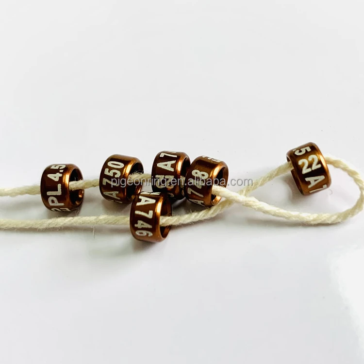 Wholesale High quality rings for birds 2023 Aluminum  bird rings