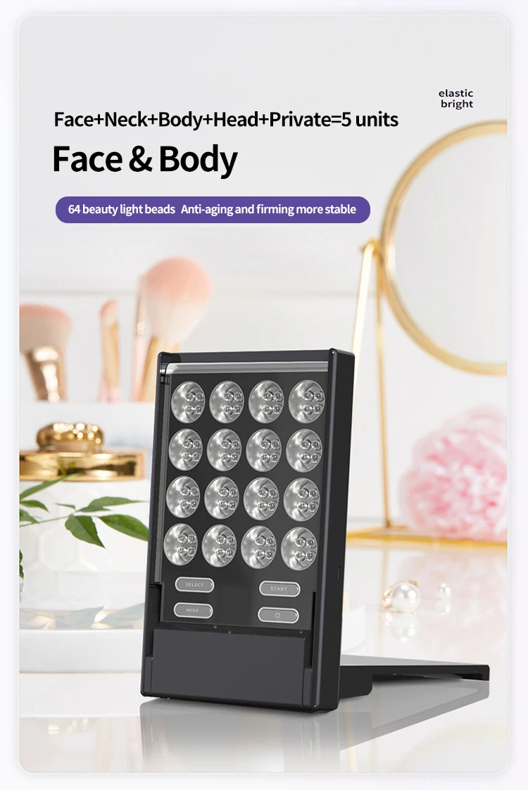 Light Luxury Popular Large Lamp Beauty Device Light Repair Acne Acne Brightening Care LED Optical Skin Beauty Instrument