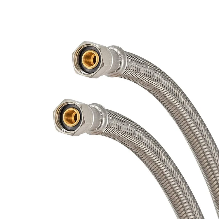 high quality stainless steel flexible kitchen faucet hose with cupc lead free certification