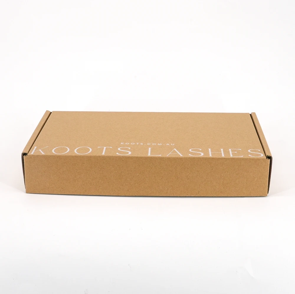 Customizable Black Logo Printed Corrugated Paper Packaging Boxes Shoes Eco-Friendly custom printed cosmetic boxes