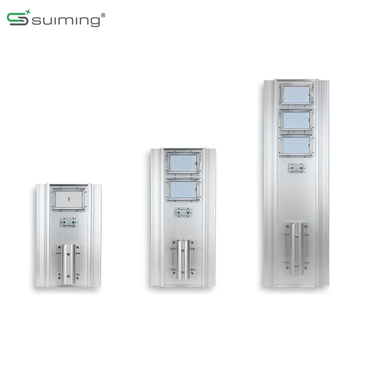 6063 aluminium alloy stand alone solar street light 30w 60w 90w led motion sensor solar power street lights