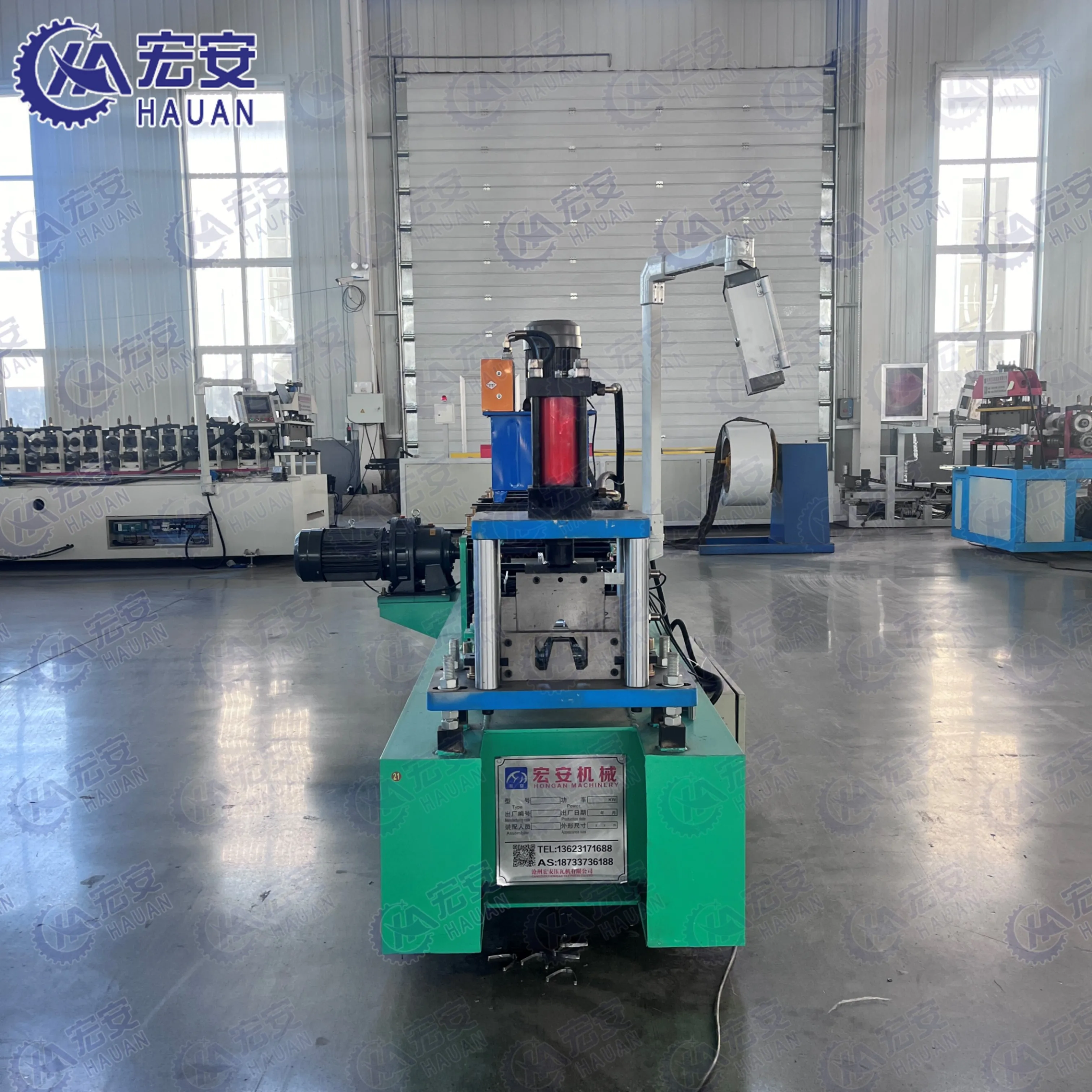 Fully Automatic light gauge steel keel Truss drywall c profile channel u shaped T grid omega roll forming making machine