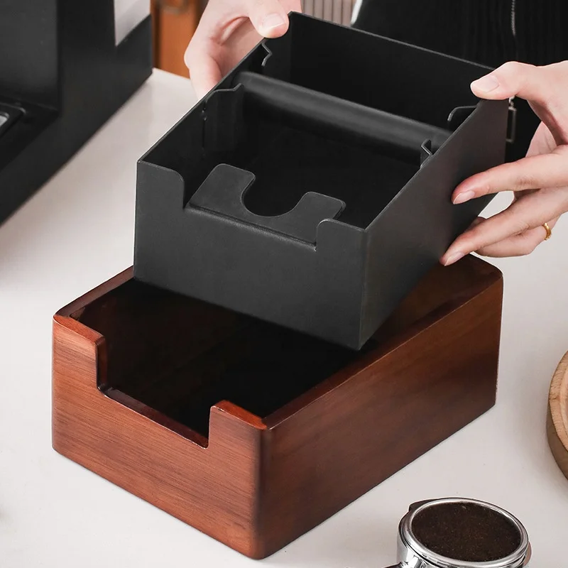 Factory Wholesale New Stainless Steel Coffee Knock Box Coffee Grounds Container