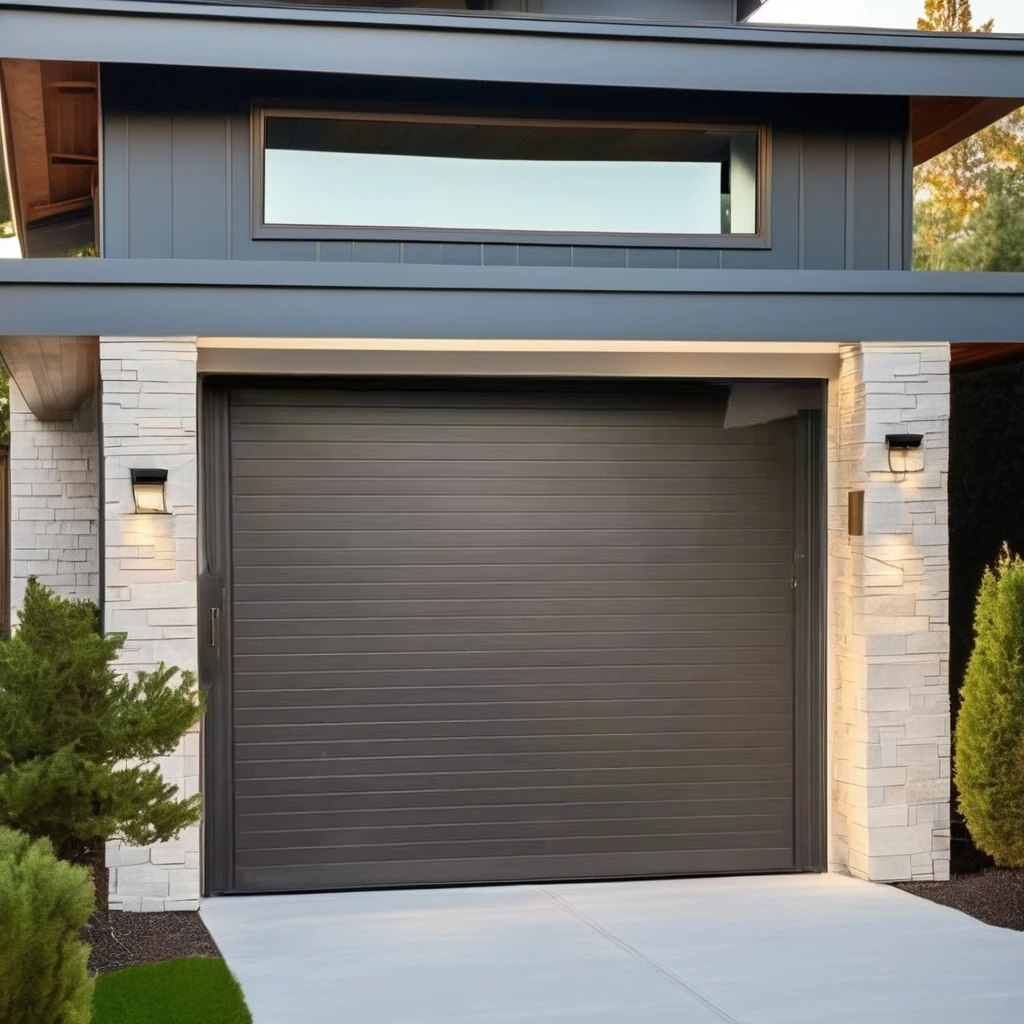Factory price High quality sliding garage door double garage doors automatic garage door for villa
