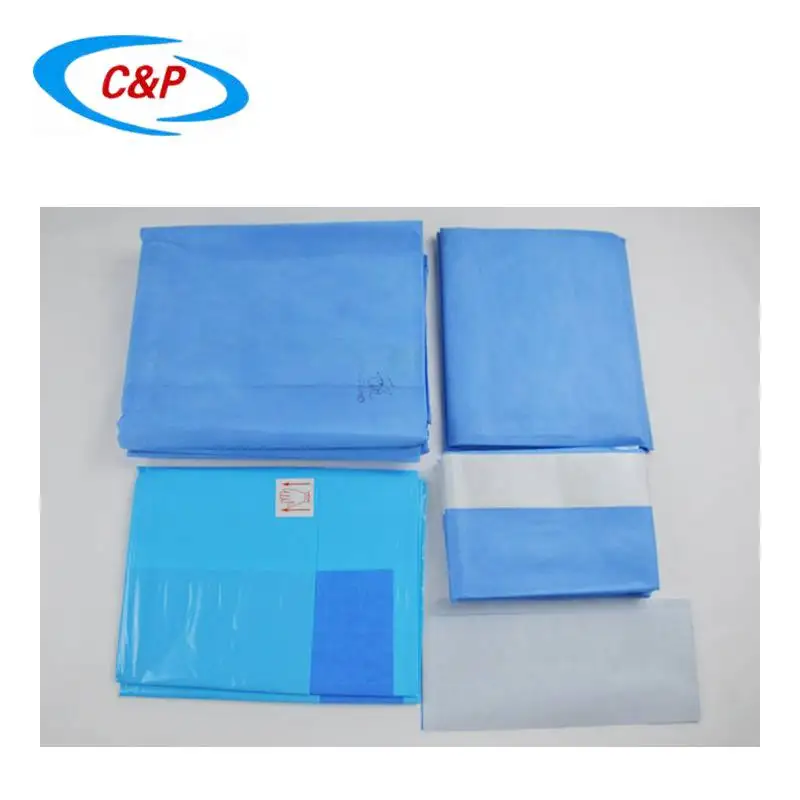 CE Certificated Hot Sale Disposable Sterile Nonwoven Surgical Head and Neck Kit