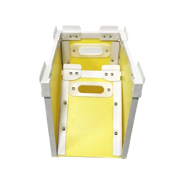 Wholesale Free Sample PP Corrugated Plastic Wine Glass Corflute Packaging Glassware Storage Boxes