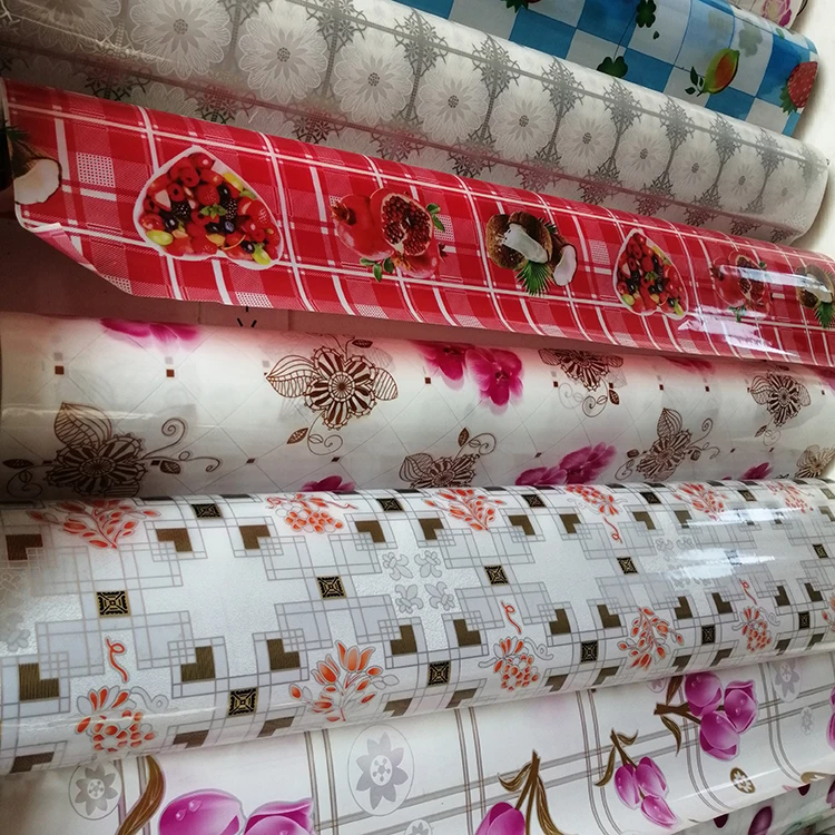 Coloring Custom Grid PVC PE Table Cloth Oil Proof Pvc Tablecloth In Rolls table cover
