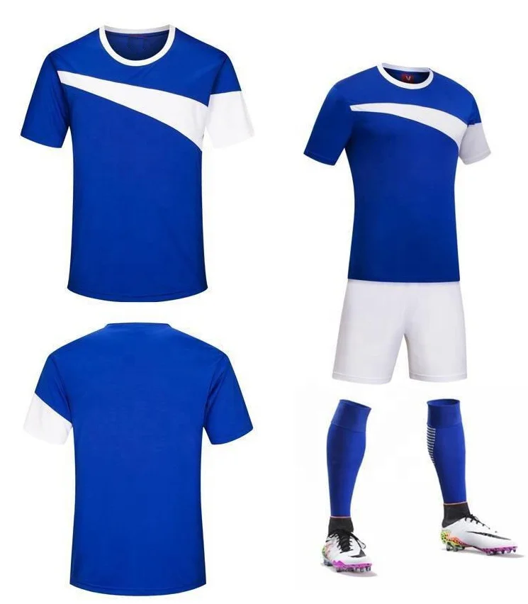 High quality custom soccer jerseys football kit full set 2020 cheap soccer uniform football t-shirt