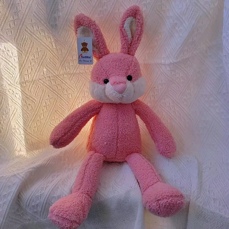 New Arrivals Outdoor Indoor Animal Dog Plush Toy Companion Interactive Cartoon Dog Chew Toys Pet Chewing  Toys