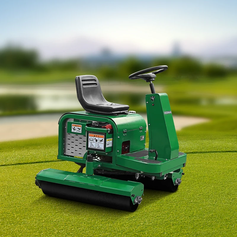 Поле для гольфа зеленые ролик