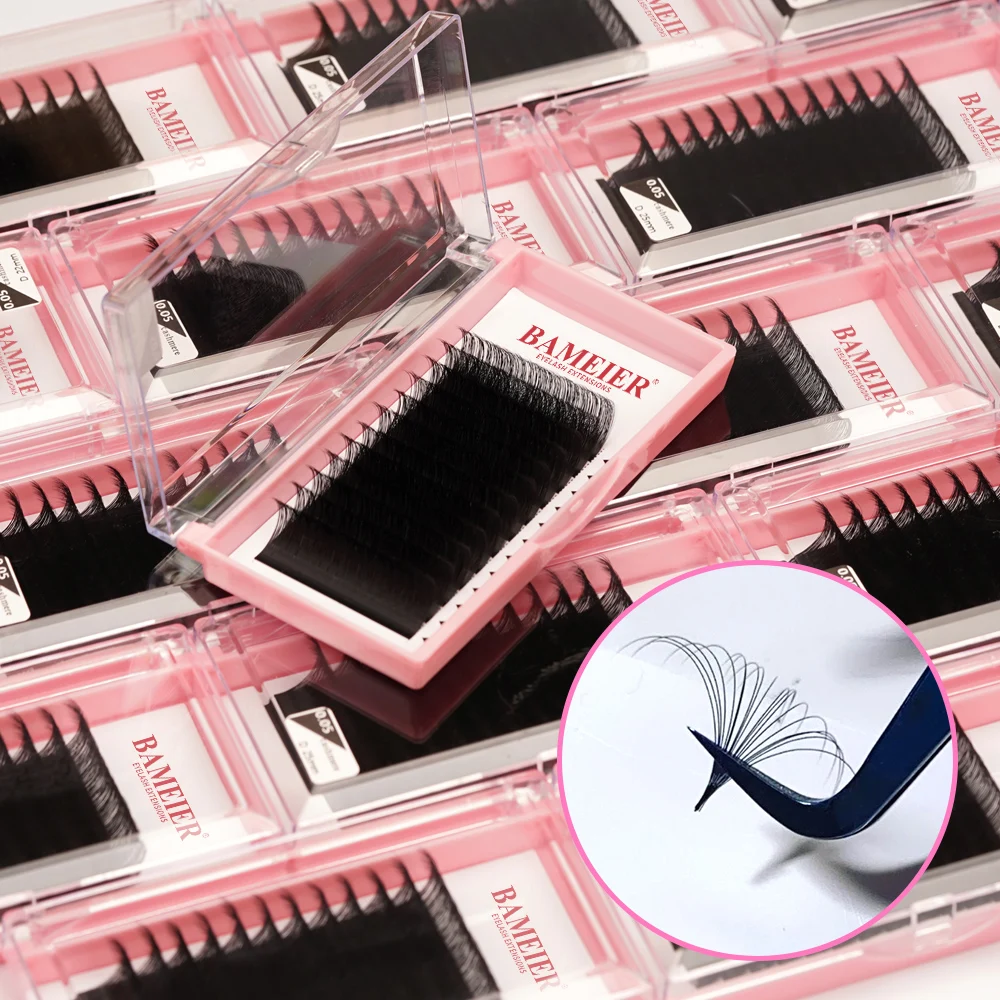 Matter Black Volume Siberian Mink Lashes Professional Eyelash Extension Wholesale High Silk Quality Lash Trays
