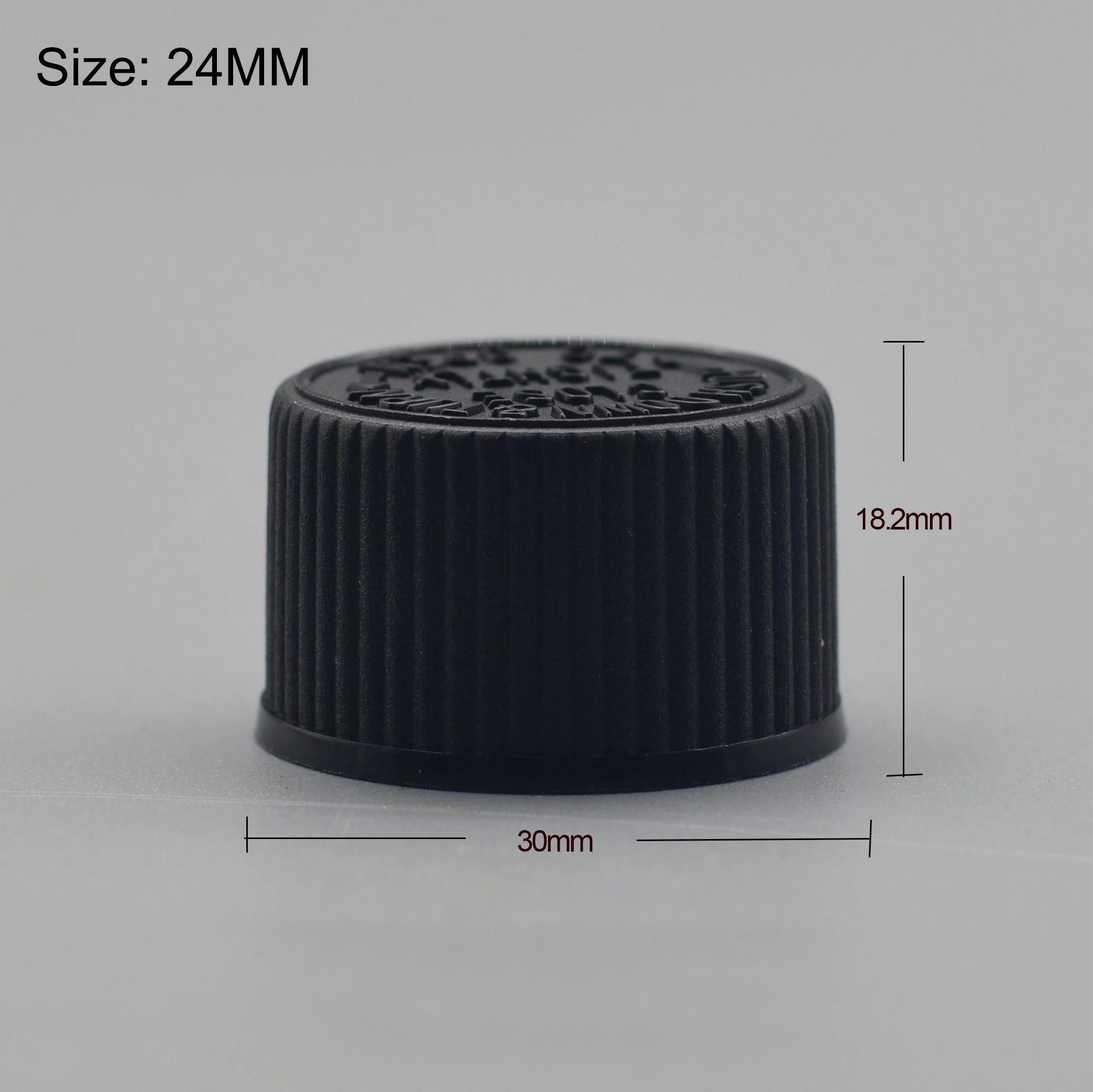 Factory Supply 24mm CRC Childproof Safety Cap 24/410 28/410 Plastic childproof cap with PE liner