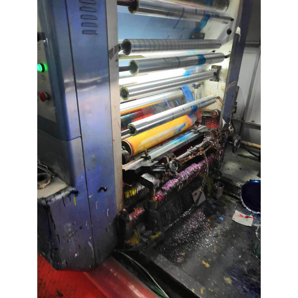 8 color economic gravure printing machine and gravure press machine