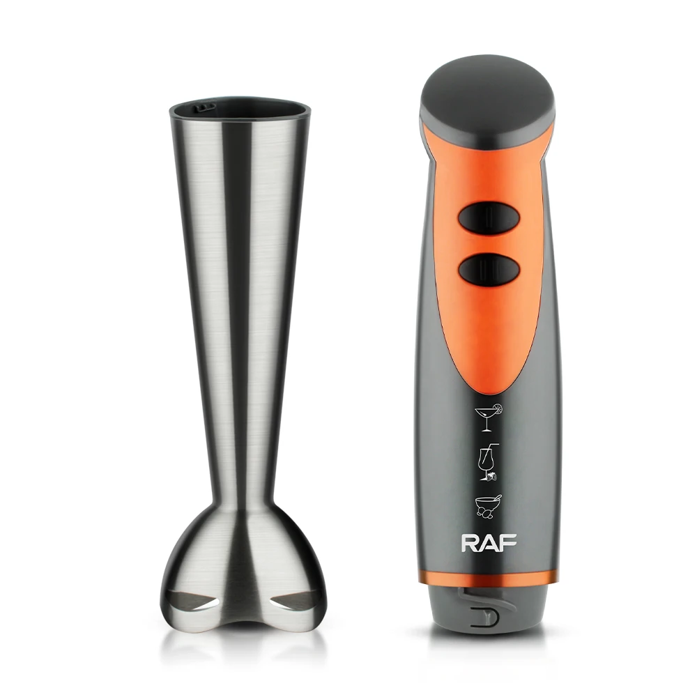 Two Switches Electric Hand Blender 4 Blades Hand Held Blender Fast Start Electric Hand blender
