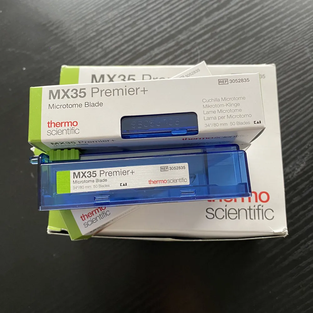 Одноразовые лезвия для микротома MX35, гистология, лезвия для микротома, лабораторная машина из нержавеющей стали для медицинских целей