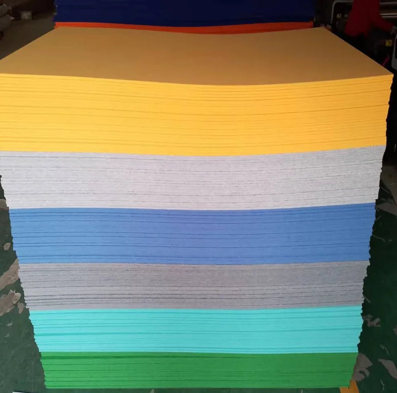 Polyester fiber sound absorbing board panel cinema  KTV drum room kindergarten voice-absorbing board, decorative materials