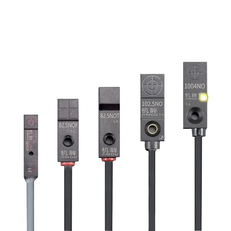 JIMOU high quality 3 wire 12Vdc small square inductive proximity sensor