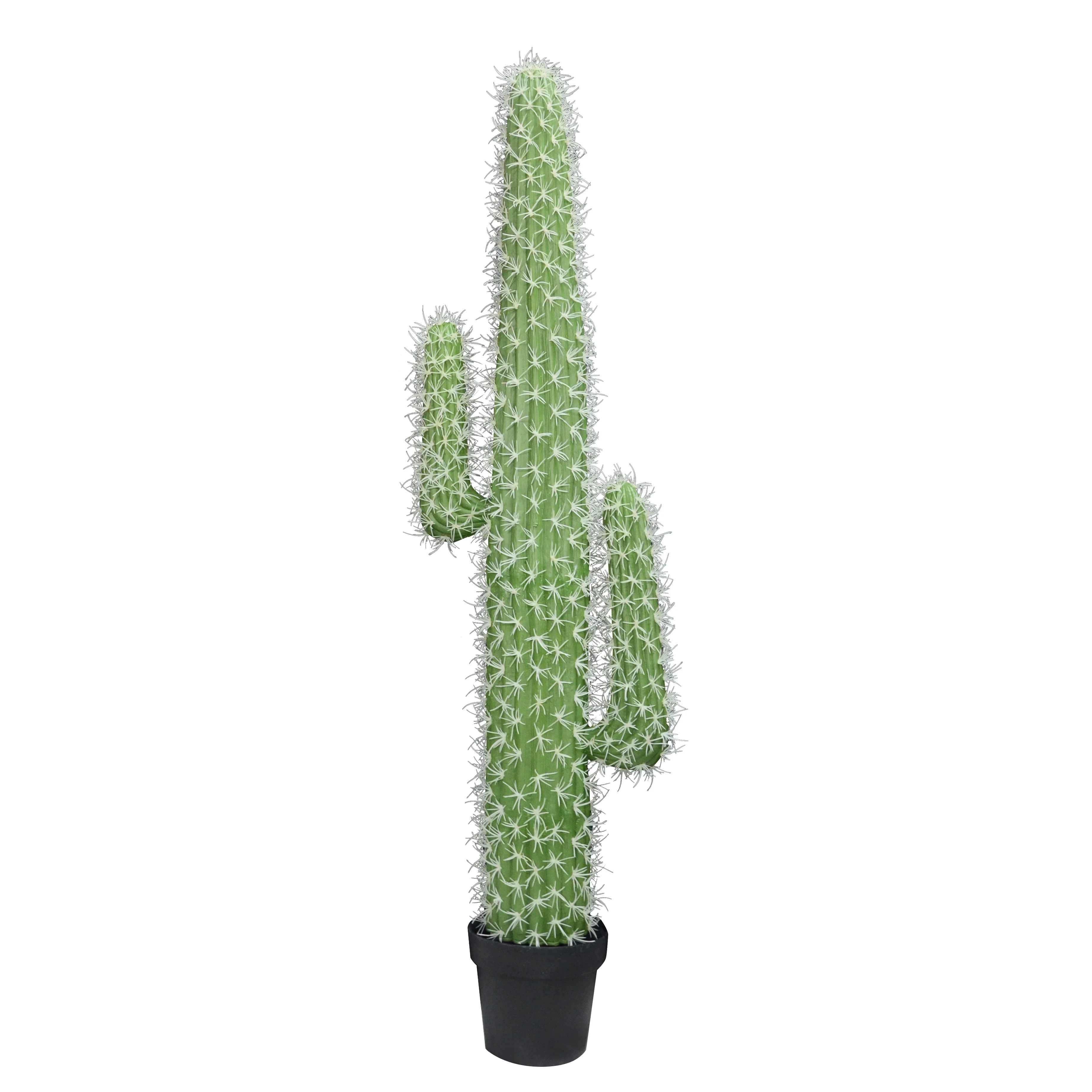Nearly Natural Decorative Wholesale Artificial Cactus Flower Plant Garden with Ceramic Planter