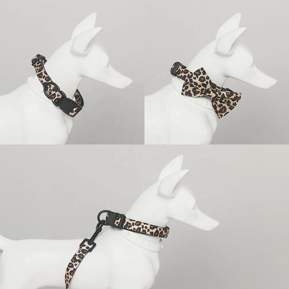 Набор для домашних животных на заказ 2022 от производителя бесплатный образец неопреновый Регулируемый реверсивный роскошный дизайн сублимационный настраиваемый собачий жгут