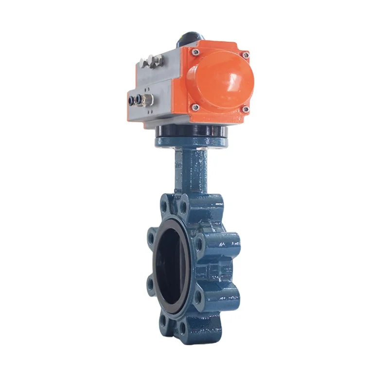 China professional pneumatic butterfly butterfly valve pneumatic Supplier