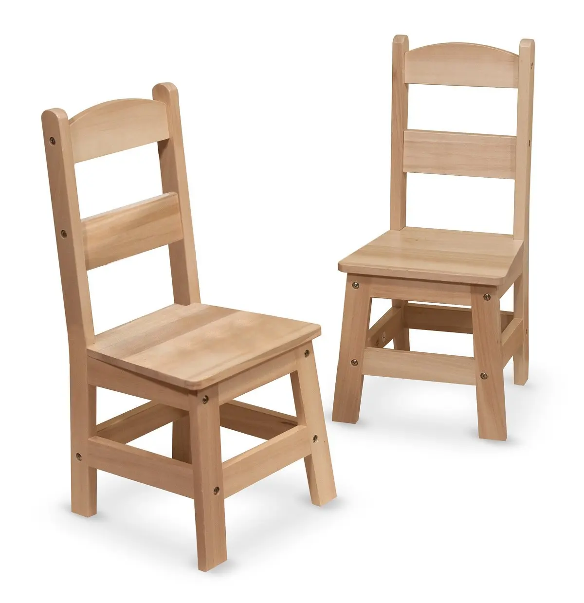 Outdoor Patio Solid Wood Dining Chairs Folding Chairs With Padded Seats