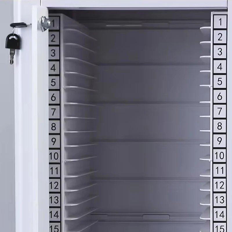 KANGTEK High quality durable hospital patient file records cart with drawer writing board lock case trolley factory wholesale