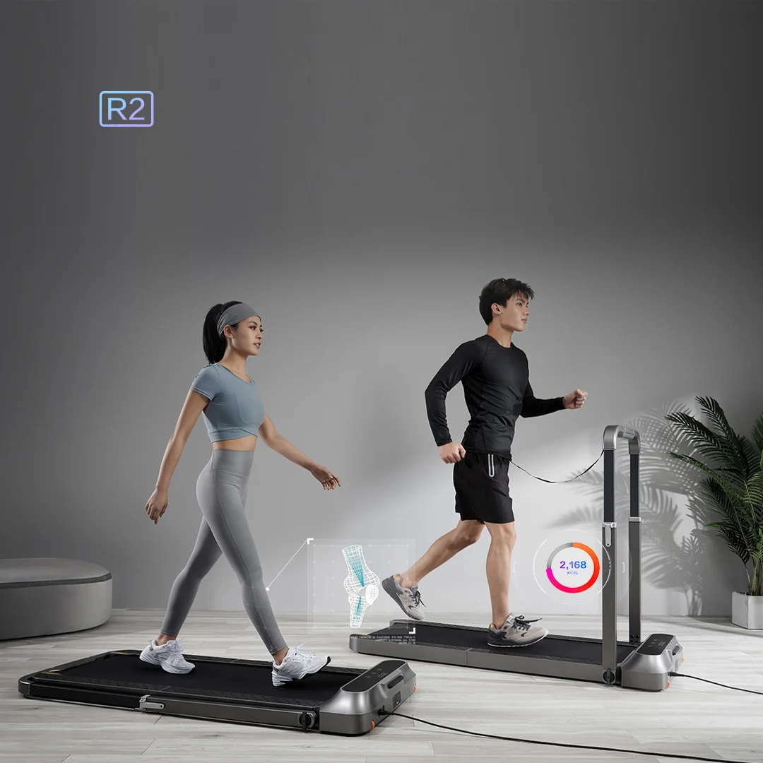 Новая портативная мини-беговая дорожка R2 с дистанционным управлением