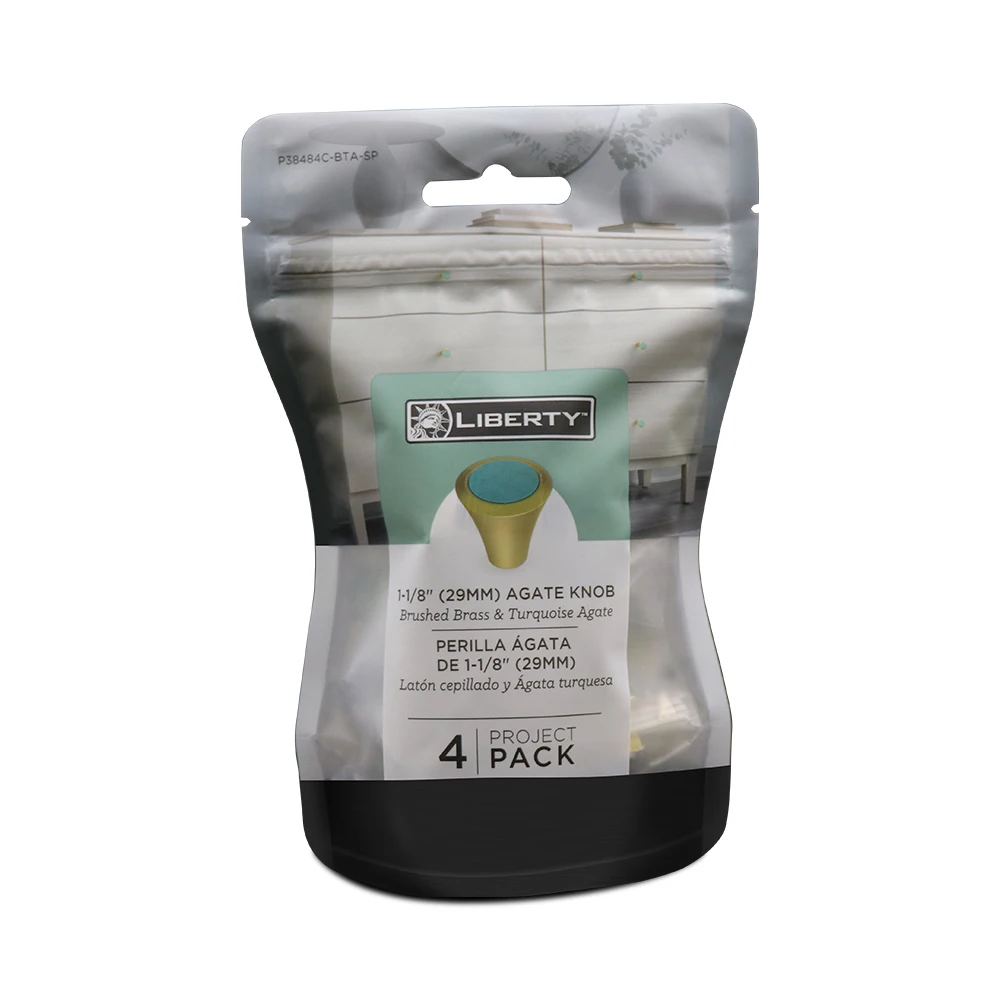 zip lock jungle matte black zipper packaging plastic transparent zipper lock frosted zipper bag Hardware packaging bags