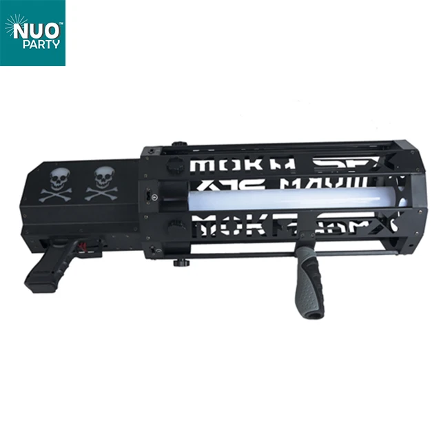 6 heads confetti gun with LED