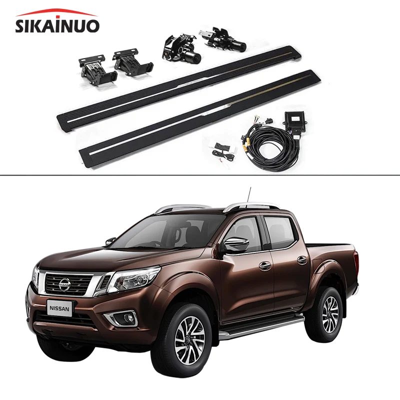 Navara extend powerstep retractable side board np300 electric side step automatic foot pedals