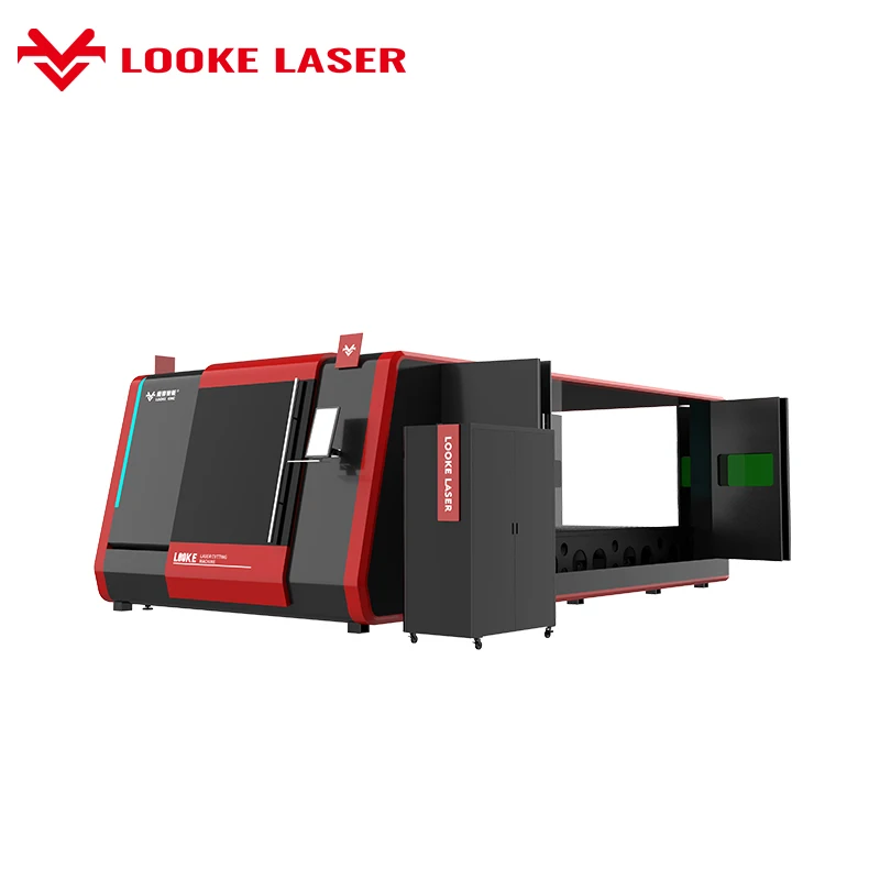 6kw 3kw 2kw high power metal cutter fiber laser cutting machine enclosed 3000x1500mm for steel aluminum iron
