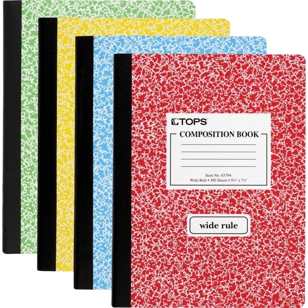 Custom School Composition Notebooks A5 week plan office clock-in schedule hard-covered spiral notebook