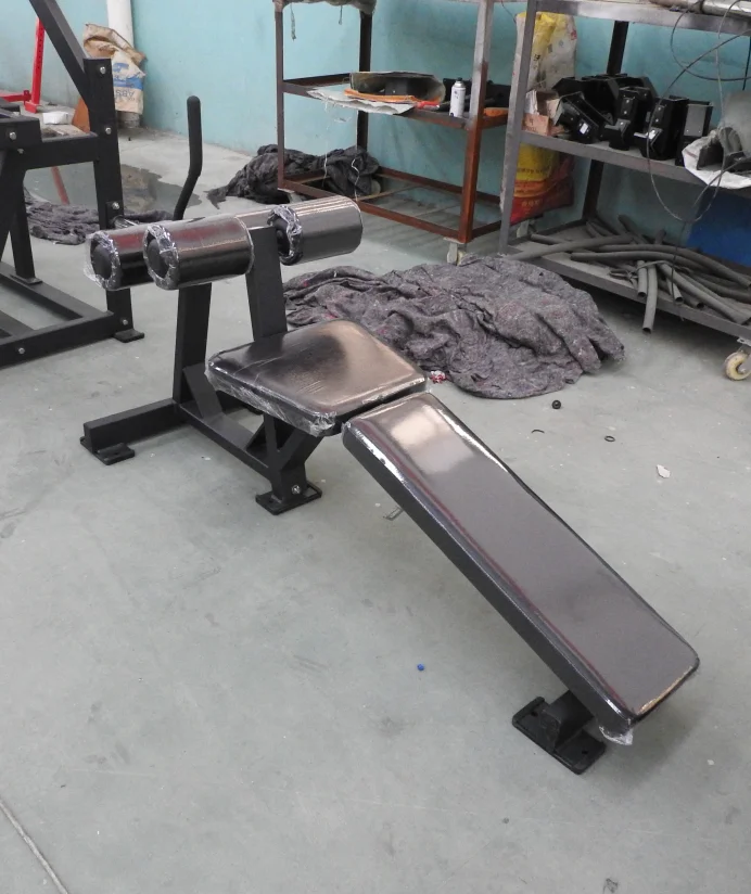 Commerical Strength Gym Adjustable Decline Ab Bench
