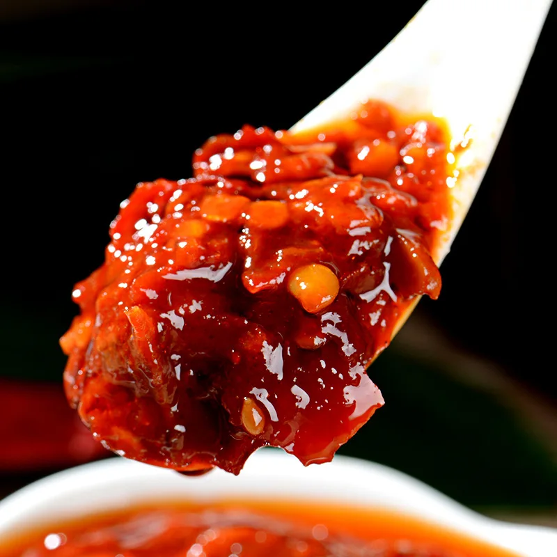 Pixian DouBan Bean Paste Sichuan Specialty Hot Spicy Sauce Red Oil Chili Sauce Household 500g Kitchen Seasoning